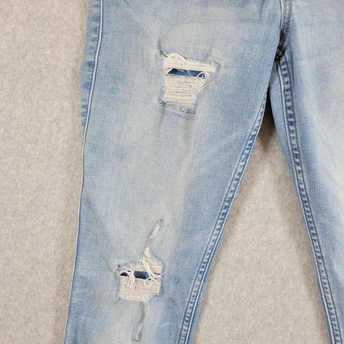 Abercrombie Kids Jeans Girls 13/14 High-Rise Pull-On Jean Leggings Distressed - Picture 5 of 15