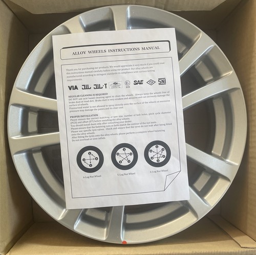 Genuine New Suzuki Swift AZF/AZH 15x5 Alloy Wheel 990AA-01421-002 - Picture 2 of 3