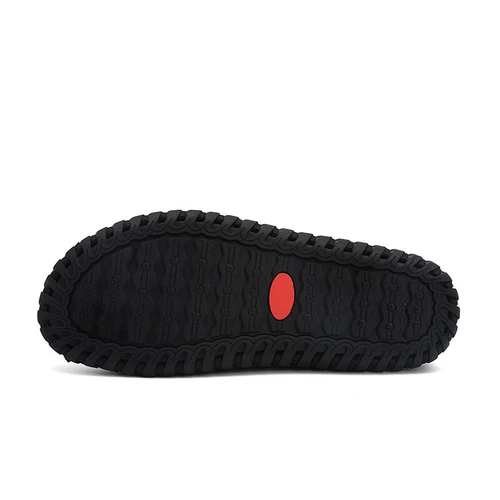 Herren Sport Geschlossene Zehe Sandalen Sommer Leder Schuhe Strand Fischer Flache Hausschuhe - Bild 40 von 42