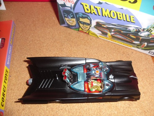 Corgi Model Club Reissue #267-Batmobile,Exclusive Club Edition Matt Black,MIMB. - Picture 10 of 20