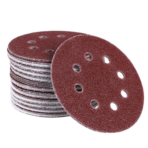 250 Mixed Schleifscheiben 125mm 8 Loch Klett Schleifblätter Trockenbauschleifer - Bild 10 von 13
