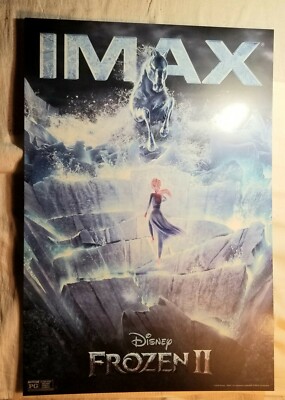 THREE (3) 2019 WALT DISNEY'S FROZEN 2 IMAX MOVIE POSTERS 19