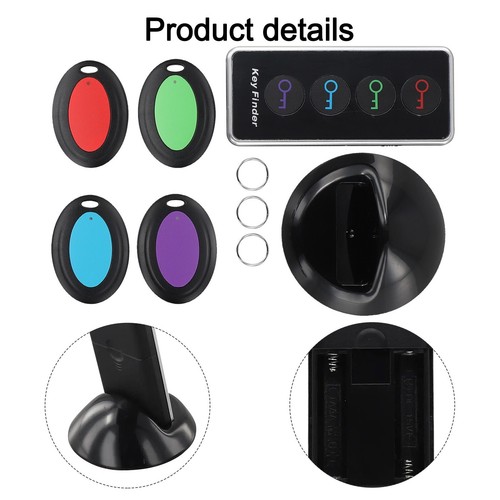 T��l��commande sans fil pratique d��tecteur de perte pour plusieurs objets avec - Bild 7 von 12