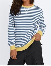 Women Sweatshirt Oversized Crew Neck, Size M, NWOT