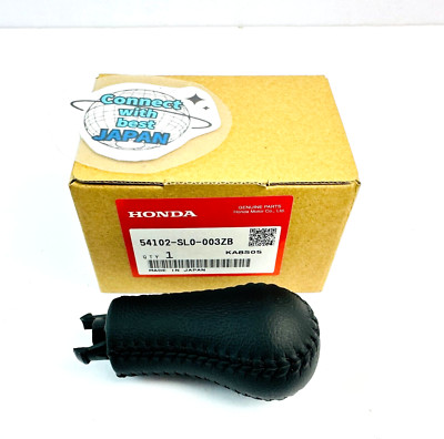 Honda Genuine 91-99 Acura NSX NA1 NA2 Shift Knob Black Leather