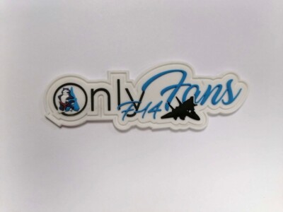 Only F-14 Fans Tomcat pvc patch 10 cm