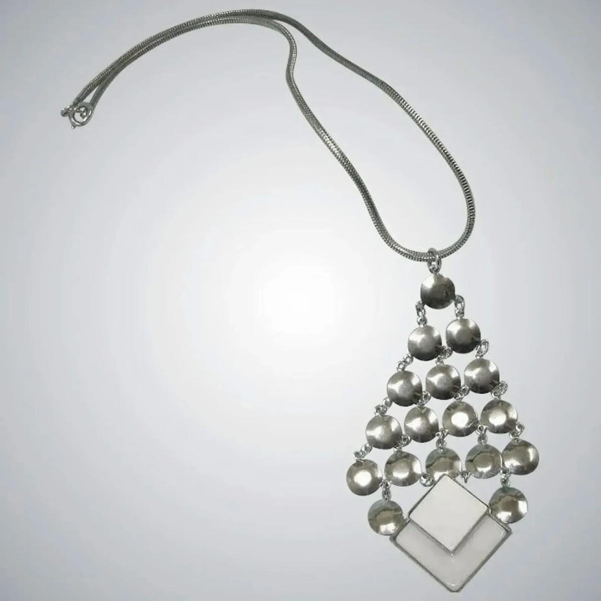 RETRO Vintage Hobe Modernist Necklace - Hobe Jewelry View 3