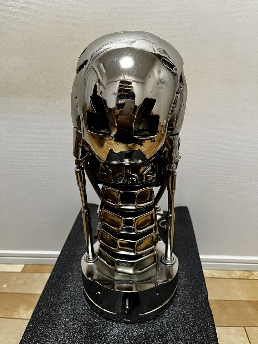 Terminator 2 T-800 Endoskull Life Size Bust Used From Japan