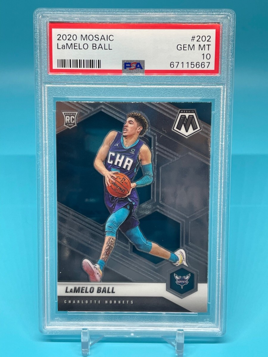 2020 Panini Mosaic Lamelo Ball RC PSA 10 Gem Mint Rookie | eBay