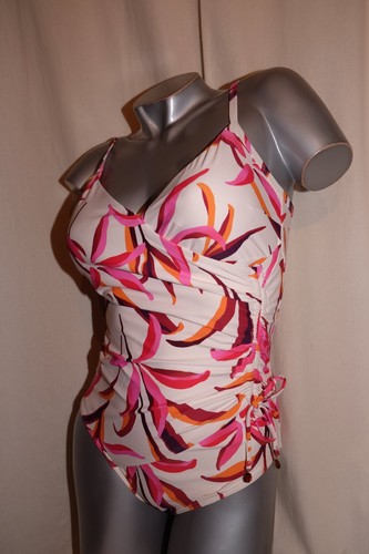 CYELL unterlegter Wickel Badeanzug Einteiler CSW335A020 japanese floral NEU - Bild 2 von 6
