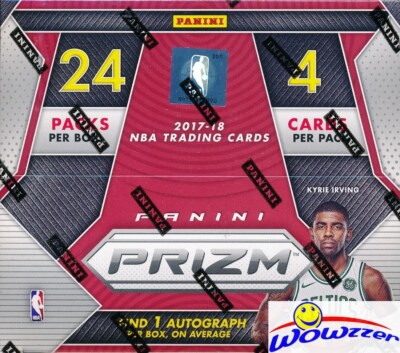 2017/18 Panini PRIZM Basketball 24ct Retail Box-AUTO+12 PRIZM-Jayson Tatum RC YR