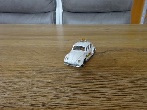 Corgi Toys 492 VW 1200 Käfer Polizei 'Schweiz' 60er Jahre Corgi Rarität