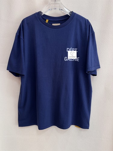 GOTOFREE HOMBRES MUJERES GDEP AZUL ALGODÓN CAMISETA VERANO CALIFORNIA TOP TEE - Imagen 6 de 6