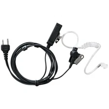 PTT FBI Style Security Earpiece Compatible with F50 F3061 F3161 F3162 2Way Radio