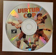 Virtua Cop (Sega Saturn, 1995) Disc Only - Tested