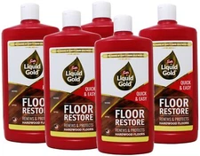 5 Pack Scott's Liquid Gold Floor Restore 24 fl oz Renews & Protects Hardwood