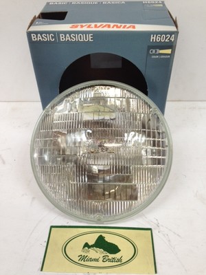 LAND ROVER RANGE 87-95 DEFENDER 90 FRONT HEAD LAMP LIGHT SEALED BEAM 7/" SET x2