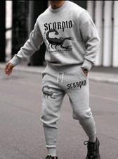Men's Casual Tracksuit Set Long Sleeve Running Jogging Athletic Sweater Styles.
