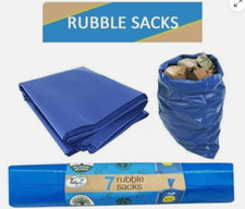 Rubble Sacks Industrial Waste Disposal Waste Rubbish Bin Bags Strong Tough 32L