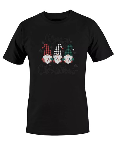 Maglietta Buon Natale Unisex Pupazzo di Neve Babbo Natale Renna dalla S alla 5XL Maglietta Regalo Divertente - Foto 13 di 30