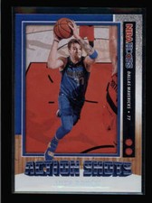 LUKA DONCIC 2019/20 PANINI HOOPS #14 ACTION SHOTS 2ND YEAR MAVS INSERT AZ4591
