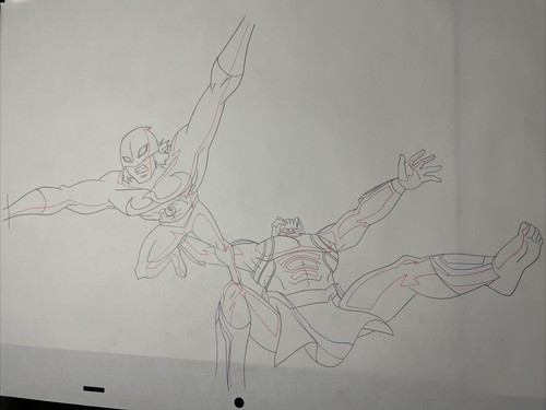 SPIDERMAN animation cels Art Comic books Anime IRON FIST Ultimate Spider-Man S9 - Picture 3 of 4