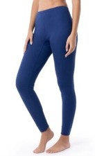   Fruit of the Loom Blue Waffle Thermal Pant EverSoft Cotton Women's Sz XS 0-2 