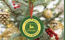 John Deere Christmas Ornament