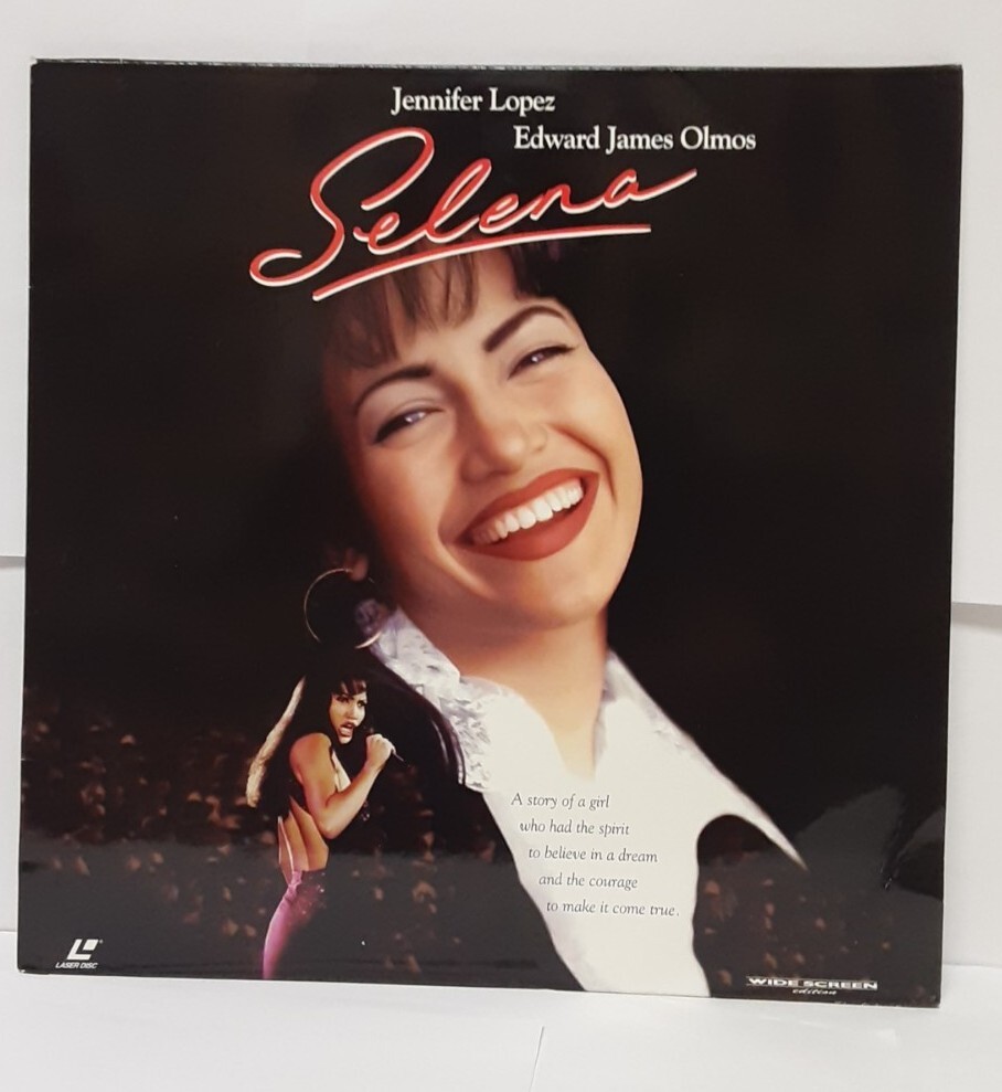Selena (Laserdisc, 1997) Widescreen Edition 2 disc Cover VG/ Disc