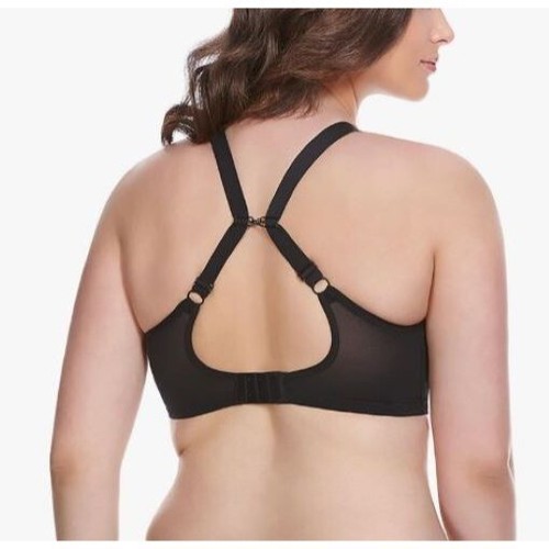 Elomi Women's Matilda Underwire Plunge Bra in Black EL8900 Size 42DDD - Picture 5 of 5