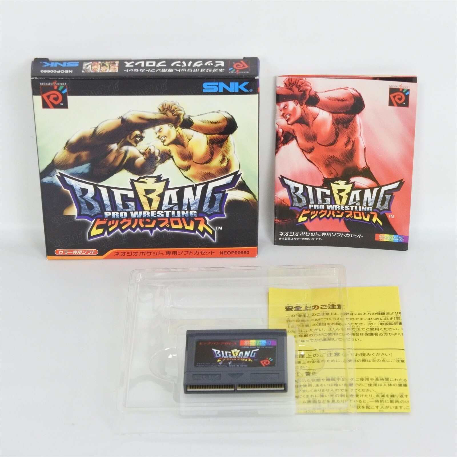 BIGBANG PRO WRESTLING Big Bang Neo Geo Pocket Color SNK 039 np