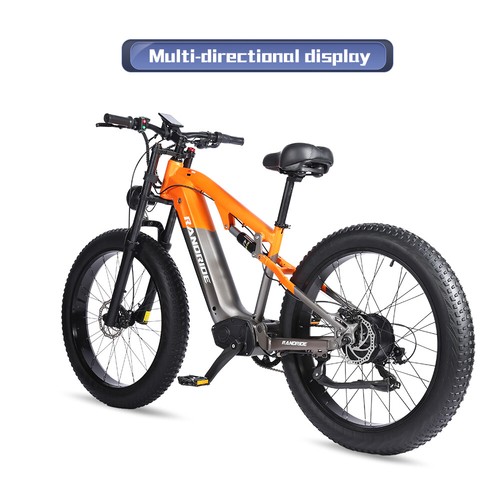 RANDRIDE 26"Electric Bike 1500W 48V20AH 4.0" All-Terrain Tire Mountain E-Bike - Picture 3 of 15