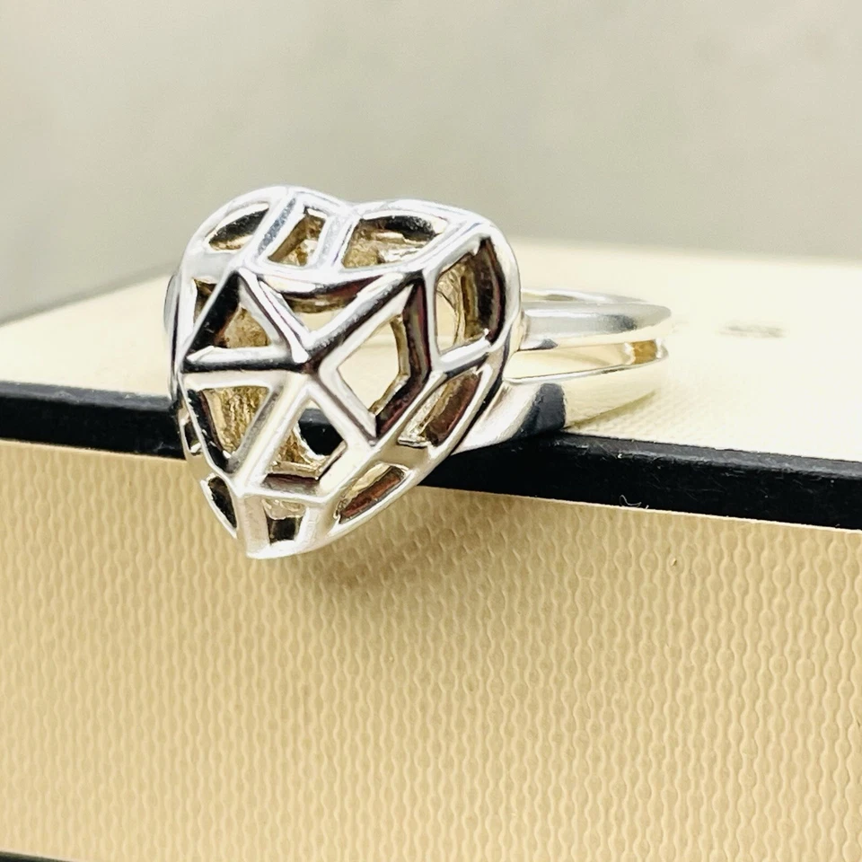 Links of London Sterling Silver Flutter and Wow Ring large size R - Image 3 of 4