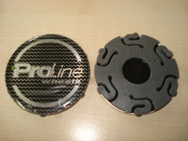 Proline Felgendeckel, Nabenkappe, Center Cap ca. 60mm carbon NEU Original