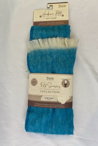 Terra Schal Konvolut 24 x 16 handgewebt von indigenen Kichwa Gemeinden - Bild 1 von 6