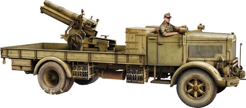 IBG 1/72 Italian Lancia 3Ro Heavy Truck Self-Propelled Artillery 100mm Howitzer