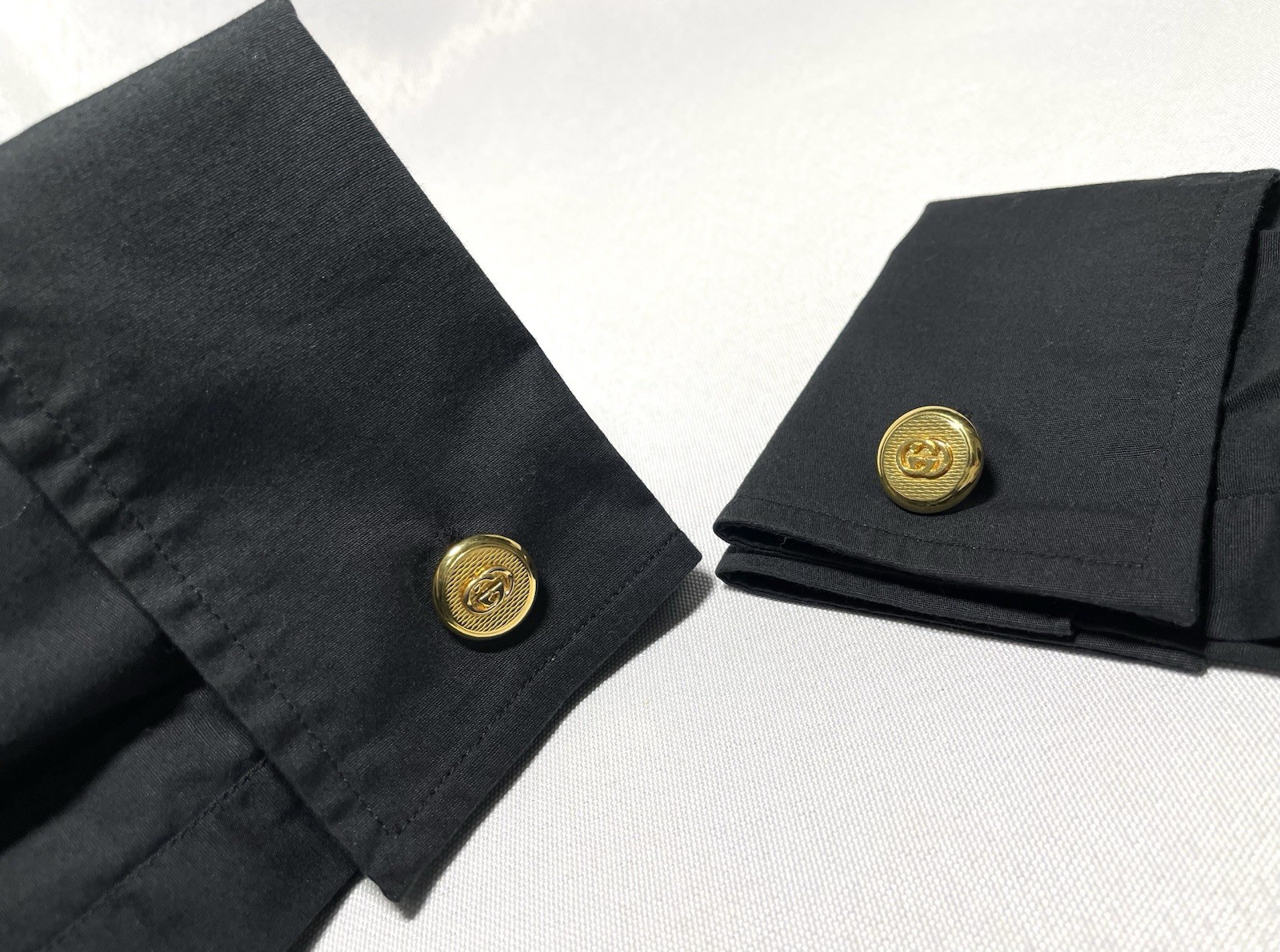 Auth Beautiful GUCCI Interlocking G double G Vint… - image 20