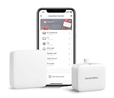 SwitchBot Smart Switch Button Pusher - Bluetooth Fingerbot for Rocker white
