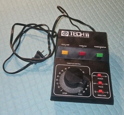 MRC Tech II Railmaster 2400 Model Train Controller Power Pack HO/N Scale TESTED