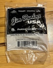 Jim Dunlop Zookies M-10 Biały nylon Banjo Kciuk Picks 12-pak