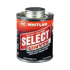 Whitlam SELECT-UNYTE PTFE Thread Sealing Compound - 1/2 Pint - TF8