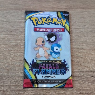 Pokemon Mega-Entwicklung Fatale Flammen - Funpack Booster - OVP - Deutsch