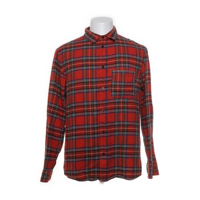 Divided by H&M, Flanellhemd, Größe: M, Rot/Mehrfarbig, Glencheck, Flanell #2Dj