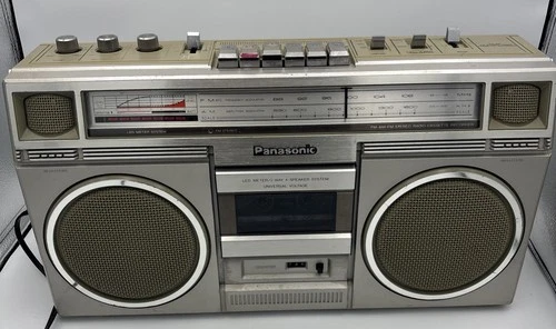 Vintage Panasonic RX-5030 AM / FM Stereo Cassette BoomBox Radio Recorder - WORKS