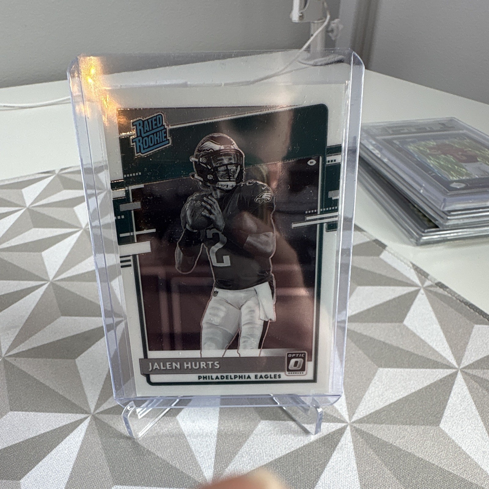Panini Donruss Optic 2020 - Rated Rookie Jalen Hurts Eagles #314 (RC) Variation