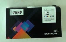2 PACK for HP 21XL 22XL Ink Cartridge Combo for Officejet J3650 4315.
