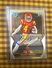 Raleek Brown 1st Bowman Auto 3 AVAILABLE