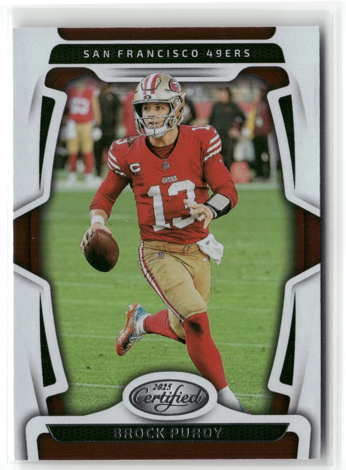 2025 Panini Certified Brock Purdy San Francisco 49ers #86