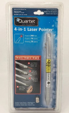 Quartet 4-in-1 Laser Pointer - Pointer, LED Light, Ball Point Pen, PDA Stylus
