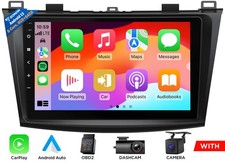 9" 6 64 for Mazda3 2010-2012 Android Auto Head Unit CarPlay GPS Navi 4G Qualcomm